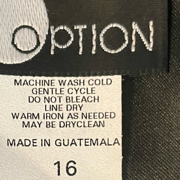 Vintage green skirt by First Option size 16 - Picture 6 of 6